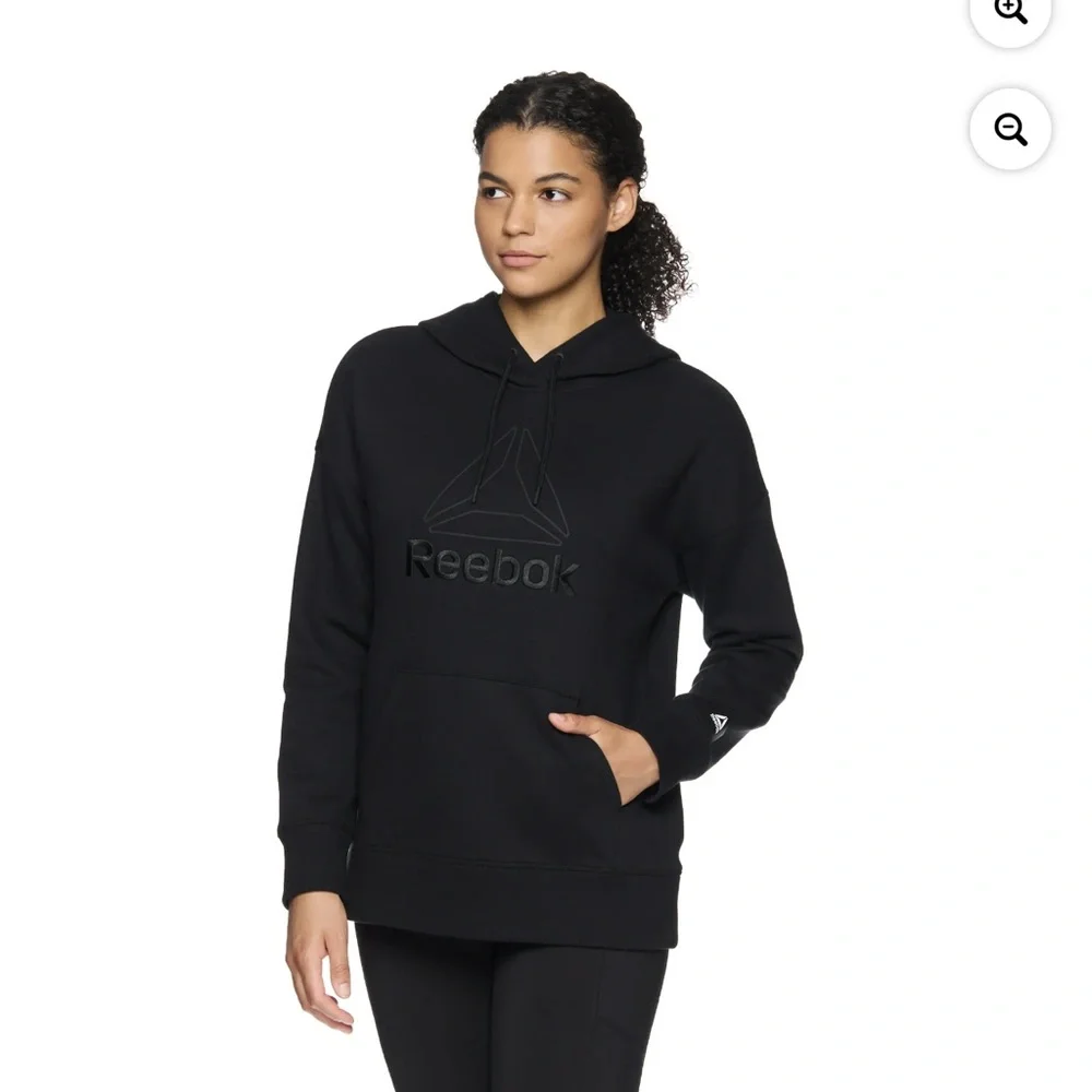 REEBOK Black Hoodie NWT - Picture 4 of 10